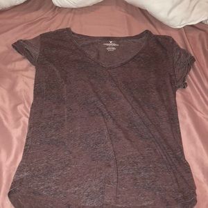 american eagle camo v neck